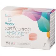 Beppy Wet Comfort Pack de 8 tampons