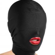 Master Series Disguise Masque avec une ouverture pour la bouche et un bandeau