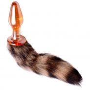 Tailz Fox Tail Glass Plug Anal