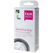 Fair Squared Sensitive Dry Préservatifs Végan 10 pcs  1