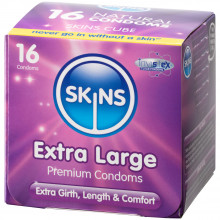 Skins Extra Large Préservatifs 16 pcs  1