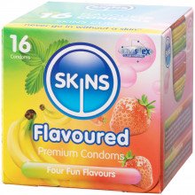 Skins Boîte de 16 Préservatifs Parfumés Assortis  1