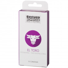Secura El Toro Préservatifs 12 pcs  90