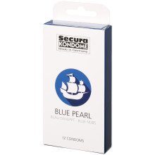 Secura Blue Pearl Préservatifs 12 pcs