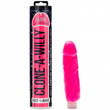 Clone-A-Willy Clone Your Penis Glow in the Dark Kit Rose  1