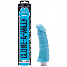 Clone-A-Willy Kit Moulage Pénis Glow In The Dark Bleu 1