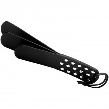 Strict Leather And Fur Paddle Rond
