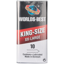 Worlds-Best King-Size XXL Préservatifs 10 pcs Image du produit 1