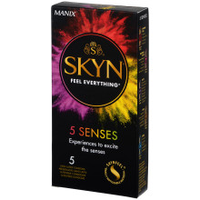 Skyn 5 Senses Préservatifs Sans Latex 5 pcs Image de l'emballage 1