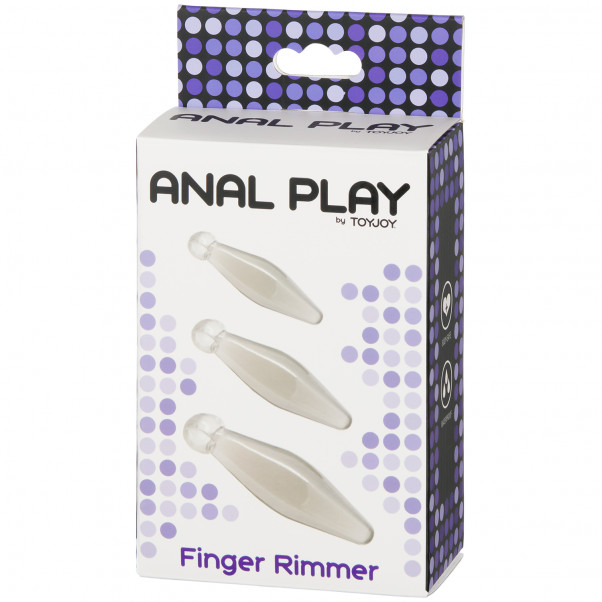 Toy Joy Anal Plugs Finger Sæt 3 stk Pack 90