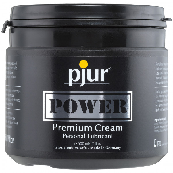 Pjur Power Lubrifiant Crème 500 ml  1