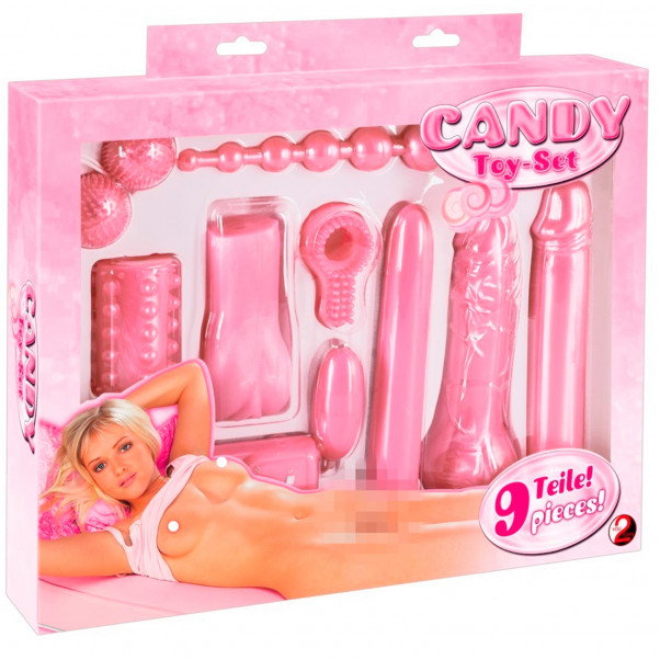 Candy Toy Set Sexlegetøjs Startpakke 9 dele  11