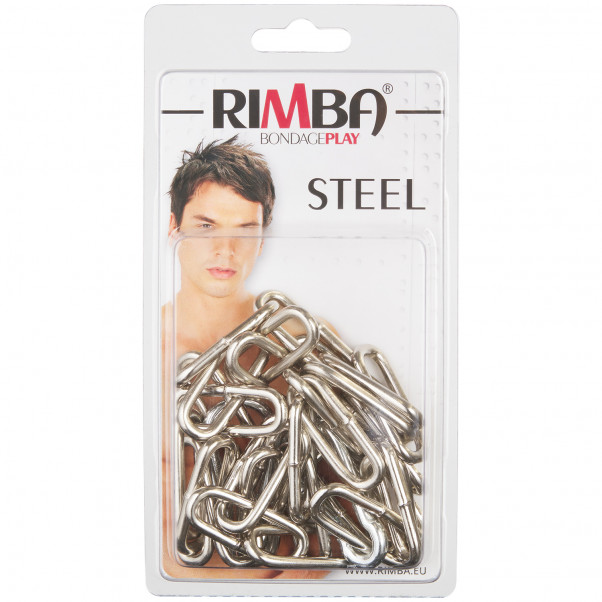 Rimba Metal Kæde med Karabinhager 100 cm Pack 90