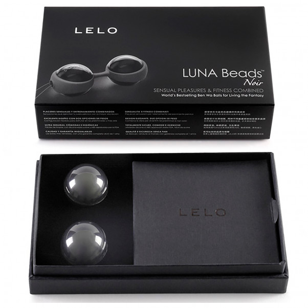 LELO Luna Beads Noir Bækkenbundskugler Mini  3