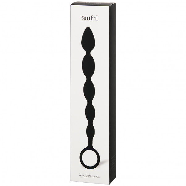 Sinful Long Chapelet Anal en Silicone  90