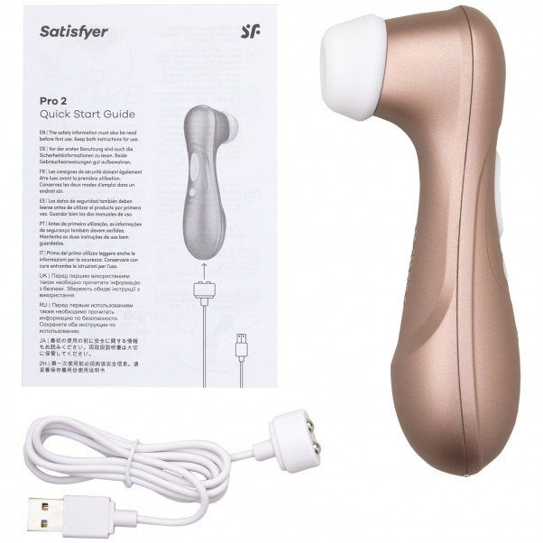 Satisfyer Pro 2 Next Generation Stimulateur Clitoridien Le paquet contient 9