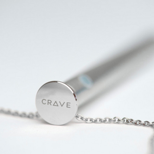 Crave Vesper Halskæde med Vibrator Sølv  2