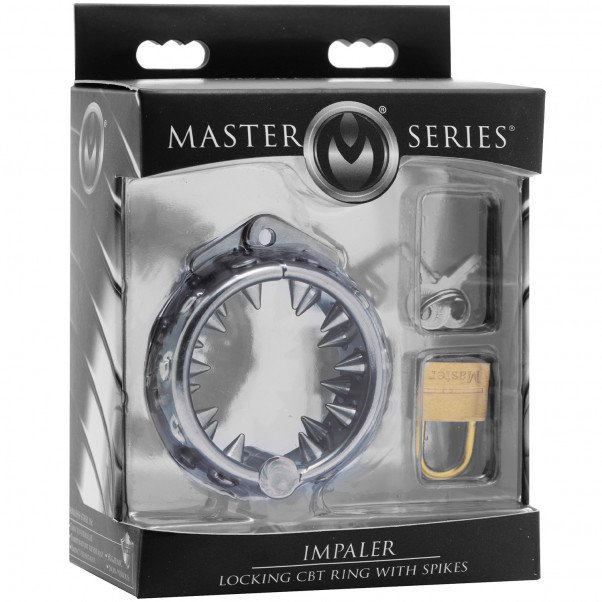 Master Series Impaler Locking CBT Balls Ring  5