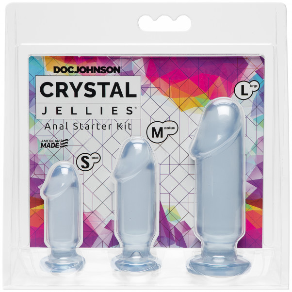 Doc Johnson Crystal Jellies Kit de Démarrage Anal  2