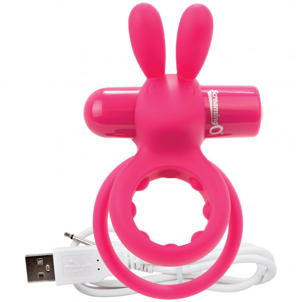 Screaming O Charged Ohare Anneau Pénien Rabbit Rechargeable  2