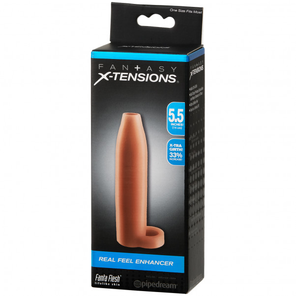 Fantasy X-tensions Real Feel Enhancer Penis Sleeve Pack 90