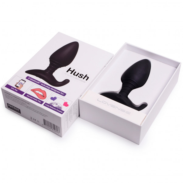 Lovense Hush App-styret Butt Plug Large Pack 90