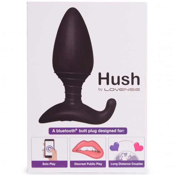 Lovense Hush App-styret Butt Plug Large Pack 91