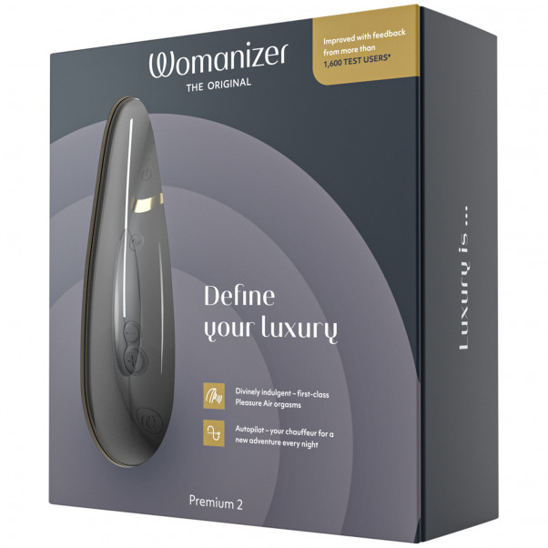 Womanizer Premium 2 Stimulateur Clitoridien Image de l'emballage 90