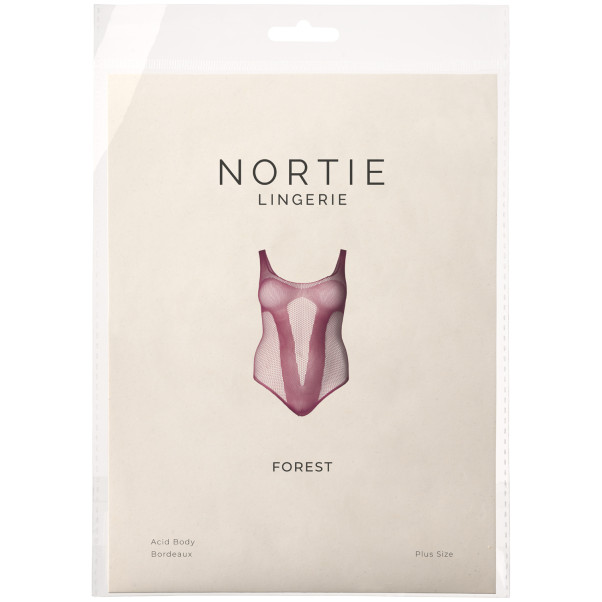 NORTIE Forest Acid Bordeaux Body Grande Taille Image de l'emballage 90