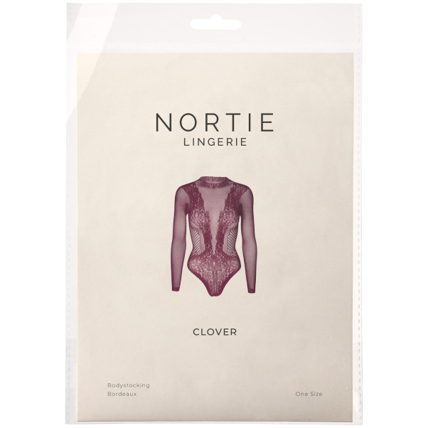 Nortie Clover Body Bordeaux Sans Entrejambe Image de l'emballage 90