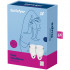 Satisfyer Feel Confident Menstruationskop Clear 2 pak Pack 100