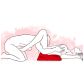 Liberator Wedge Coussin Sexuel Rouge  4